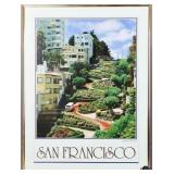 Framed "Lombardi Street" Poster