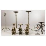 Metal Candle Holders+