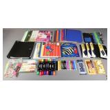 Tub of School Supplies