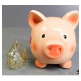"Shop Till You Drop Fund" Piggy Bank+