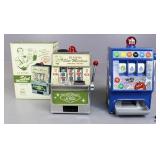 Toy Slot Machines: Bank & M&M Dispenser