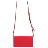 Pink Leather Crossbody