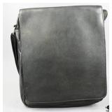 LeDonne Black Leather Crossbody