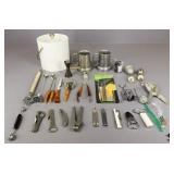 Wet Bar Tools, Mugs, Ice Bucket