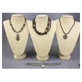 Costume Jewelry - Beaded Necklaces  6pc