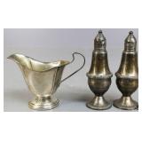 Duchin Creation Sterling Salt & Pepper Shakers