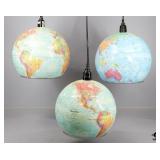 3 Globe Light Fixture