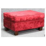 Suede Ottoman