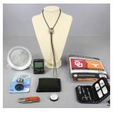 Westclox Travel Clock, Flag, Men