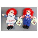 Raggedy Ann & Raggedy Andy Dolls