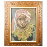 Framed Oil on Canvas