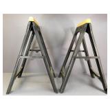 Pair of Plastic Sawhorses