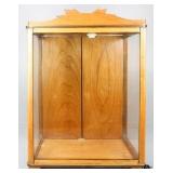 Vintage Wood & Glass Display Case