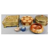 Decorative Boxes/Carob Wood Bowl