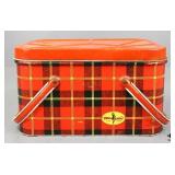"Hoot Mon" Picnic Things Metal Picnic Basket