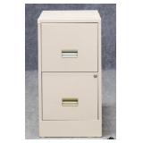 2 Drawer Metal Filing Cabinet