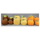 Lighted Pumpkin Figurines