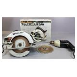 Black & Decker 3/8" Drill & 7-1/4" Circular Saw