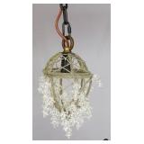 Beaded & Prism Light Fixture & Cord Covers
