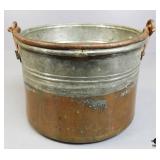 Vintage Copper & Metal Bucket