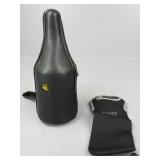CaddyO Leather Wine Bottle Tote w/Iceless Chiller
