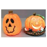 Lighted Pumpkins