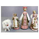 Cornhusk Dolls w/Sheep