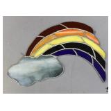 Rainbow Stained Glass Piece