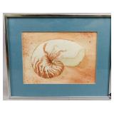 Framed Watercolor by Charlotte Krystinik