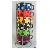 World Market Stacking Mug Set