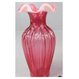 Fenton Vase - Pink