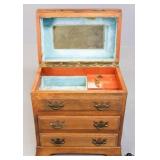 Vintage Musical Jewelry Box