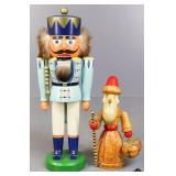 Wood Figurine & Nutcracker