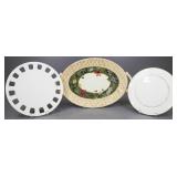 Serving Plates & Tray