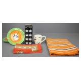 Halloween Dishes/Fall Napkins/Table Runner+