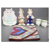 Easter Dishes & Long Rich Decor+