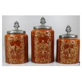 American Atelier Stoneware Canister Set