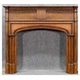 Wood Fireplace Mantel
