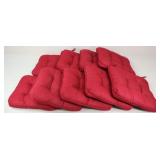 Chair Cushions / 9 pc