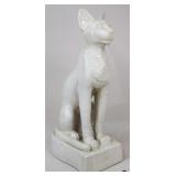 Ceramic Egyptian Cat Figurine