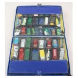 Matchbox + Car Assortment w/Carry Case