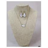 Kendra Scott Necklace, Earrings Set / 2 pc