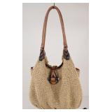 Brighton Crochet Hobo Shoulder Purse