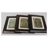 Foil Egyptian Print / 3 pc