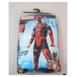 Sz Adult Med-Rubies Deadpool Halloween Costume