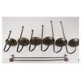 Metal Candle Wall Sconce Set