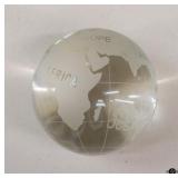 Glass Globe Paperweight