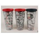 Tervis Tumblers w/Lids / 3 pc