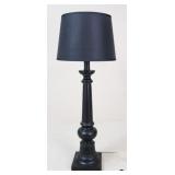 Black Resin Lamp