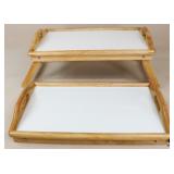 Folding Bed Trays / 2 pc